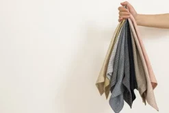 The Organic Company Kitchen and wash cloth, stone - khaki