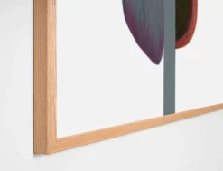 The Wrong Shop Drawing 16 poster with oak frame, 69.5 x 88.5 cm