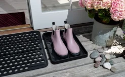 Tica Copenhagen Dot doormat, 60 x 90 cm, black