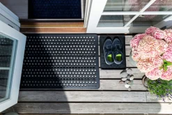Tica Copenhagen Dot doormat, 60 x 90 cm, black