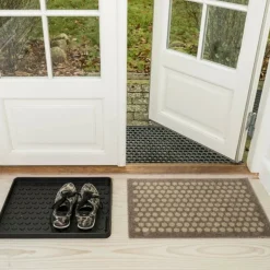 Tica Copenhagen Dot shoe tray, M, black