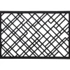 Tica Copenhagen Lines doormat, 60 x 90 cm, black