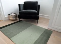 Tica Copenhagen Stripes horizontal rug, 90 x 130 cm, green