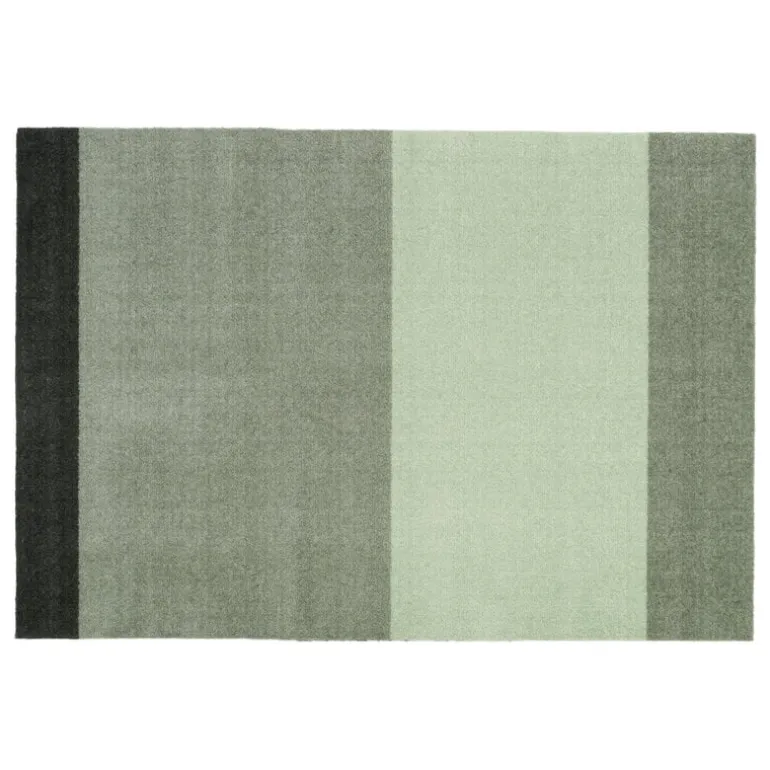 Tica Copenhagen Stripes horizontal rug, 60 x 90 cm, green