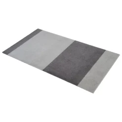 Tica Copenhagen Stripes horizontal floor mat, 60 x 90 cm, grey