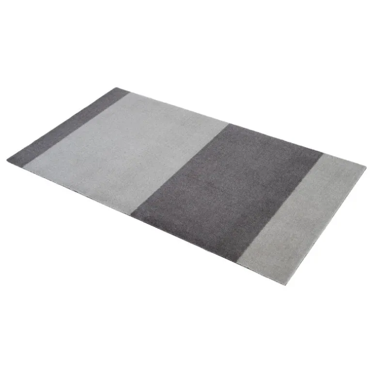 Tica Copenhagen Stripes horizontal floor mat, 60 x 90 cm, grey