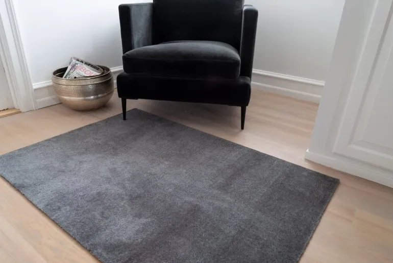 Tica Copenhagen Uni color rug, 90 x 130 cm, steel grey