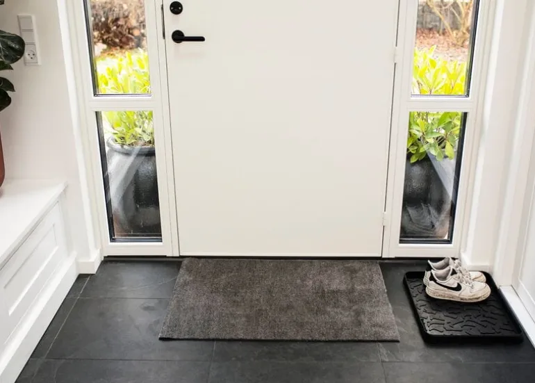 Tica Copenhagen Uni color rug, 60 x 90 cm, steel grey