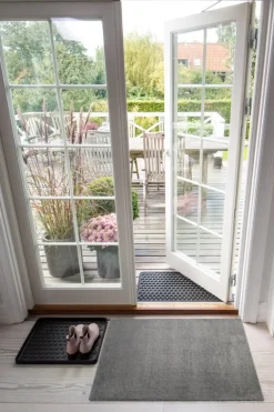 Tica Copenhagen Uni color rug, 60 x 90 cm, steel grey