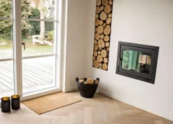 Tica Copenhagen Uni color rug, 60 x 90 cm, muted yellow