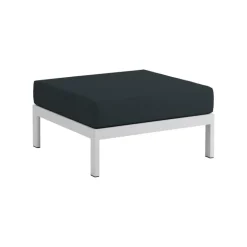 TIPTOE Easy ottoman, austral grey - slate grey