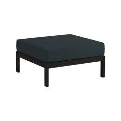 TIPTOE Easy ottoman, graphite black - slate grey