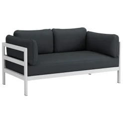 TIPTOE Easy 2-seater sofa, austral grey - slate grey