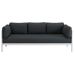 TIPTOE Easy 3-seater sofa, austral grey - slate grey
