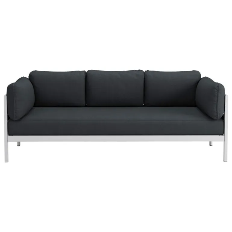 TIPTOE Easy 3-seater sofa, austral grey - slate grey