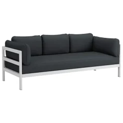 TIPTOE Easy 3-seater sofa, austral grey - slate grey