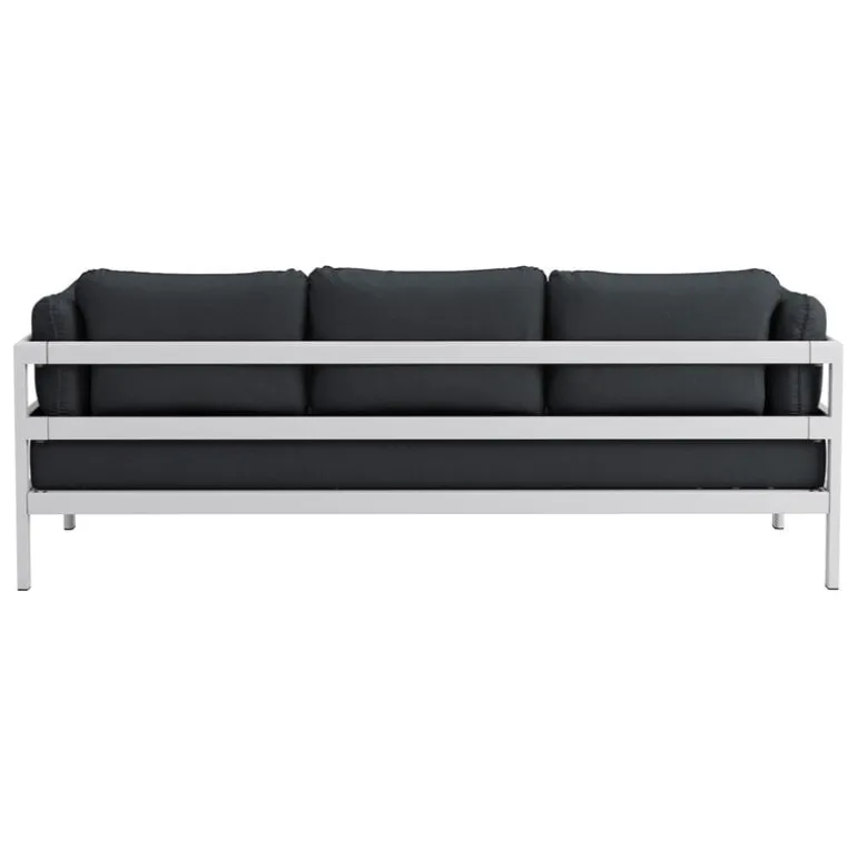 TIPTOE Easy 3-seater sofa, austral grey - slate grey