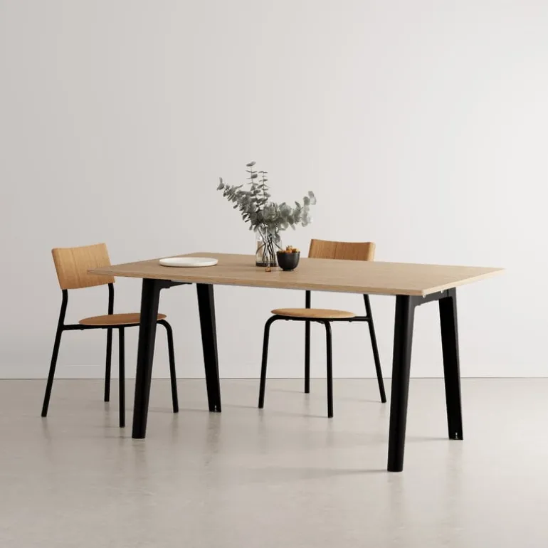 TIPTOE New Modern table 160 x 95 cm, oak - graphite black