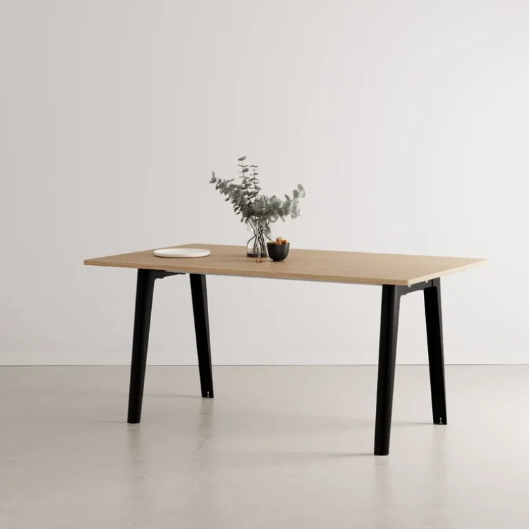 TIPTOE New Modern table 160 x 95 cm, oak - graphite black