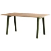 TIPTOE New Modern table 160 x 95 cm, oak - rosemary green
