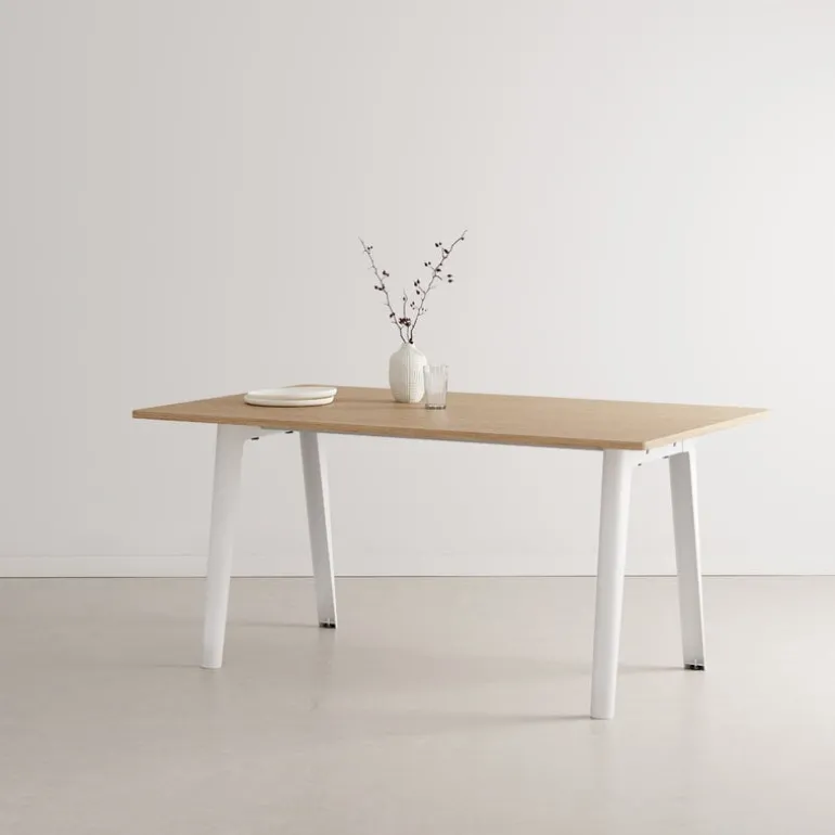 TIPTOE New Modern table 160 x 95 cm, oak - cloudy white