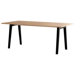 TIPTOE New Modern table 190 x 95 cm, oak - graphite black