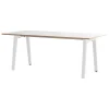TIPTOE New Modern table 190 x 95 cm, white laminate - cloudy white