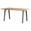 TIPTOE New Modern table 160 x 95 cm, oak - eucalyptus grey