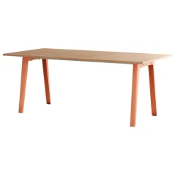 TIPTOE New Modern table 190 x 95 cm, oak - ash pink