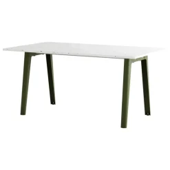TIPTOE New Modern table 160 x 95 cm, recycled plastic - rosemary green