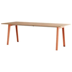 TIPTOE New Modern table 220 x 95 cm, oak - ash pink