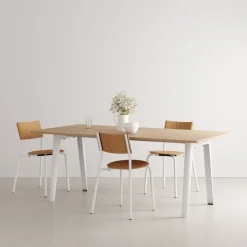 TIPTOE New Modern table 190 x 95 cm, oak - cloudy white