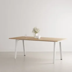 TIPTOE New Modern table 190 x 95 cm, oak - cloudy white