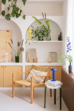 TIPTOE Nod table lamp, cloud white