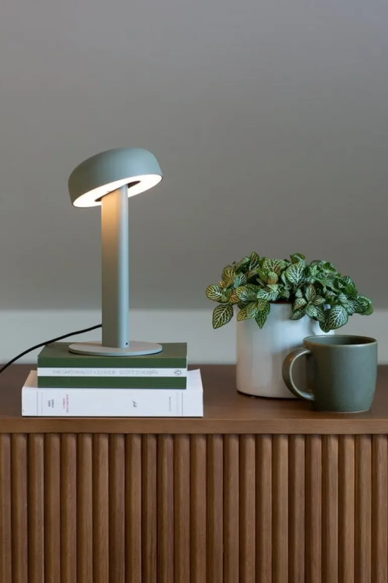 TIPTOE Nod table lamp, eucalyptus grey