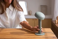 TIPTOE Nod table lamp, eucalyptus grey