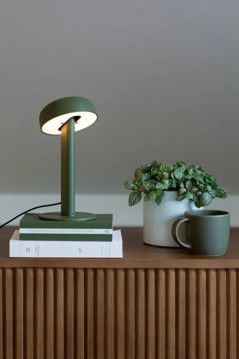 TIPTOE Nod table lamp, rosemary green