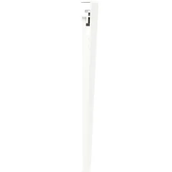 TIPTOE Table and desk leg 75 cm, 1 piece, cloudy white