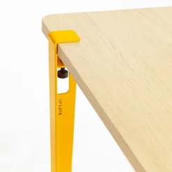 TIPTOE Table and desk leg 75 cm, 1 piece, yellow sunflower