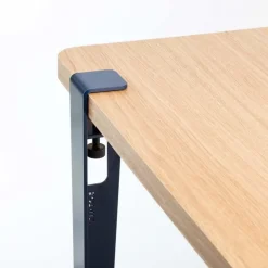 TIPTOE Table and desk leg 75 cm, 1 piece, mineral blue