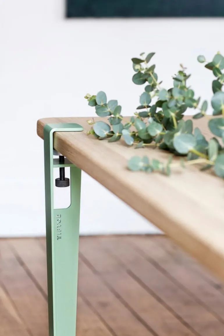 TIPTOE Table and desk leg 75 cm, 1 piece, graphite black