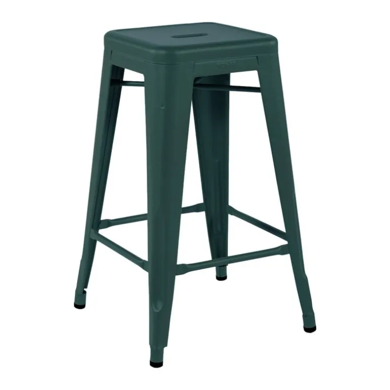 Tolix Bar stool H65, matte MFT empire green
