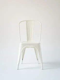 Tolix Chair A, glossy white