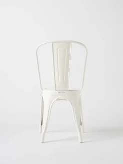 Tolix Chair A, glossy white