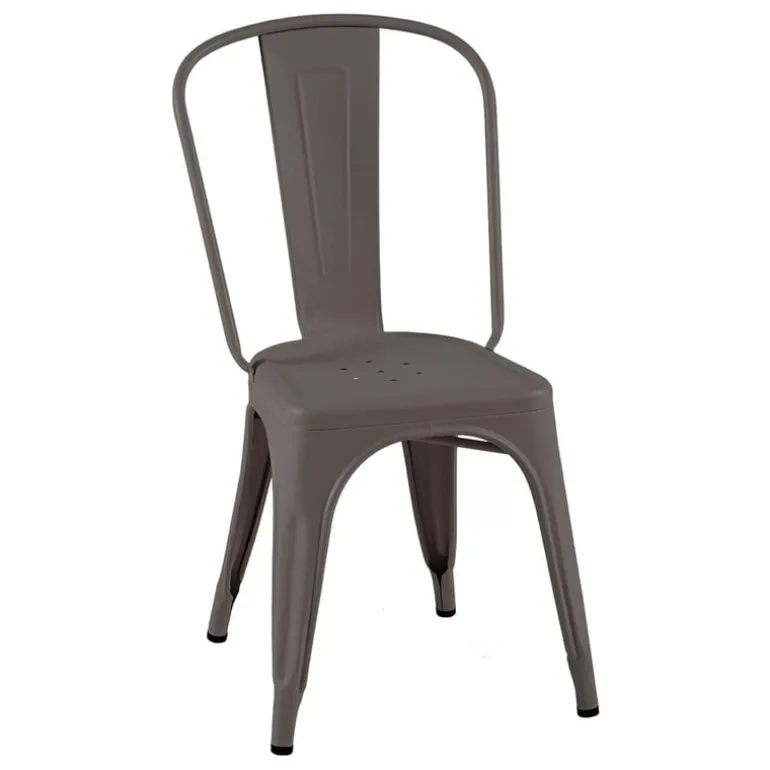 Tolix Chair A, matt gris de paris