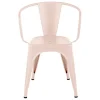 Tolix Chair A56, powder rose, matt fine textured