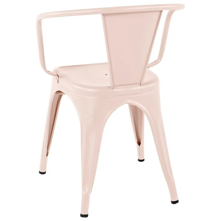 Tolix Chair A56, powder rose, matt fine textured