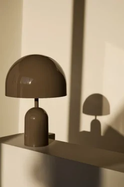 Tom Dixon Bell portable LED table lamp, taupe