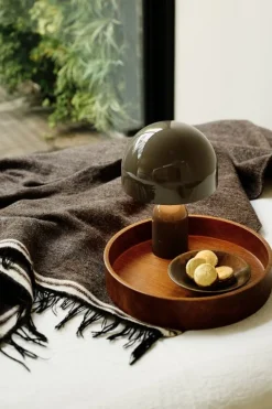 Tom Dixon Bell portable LED table lamp, taupe