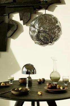 Tom Dixon Bell portable LED table lamp, silver